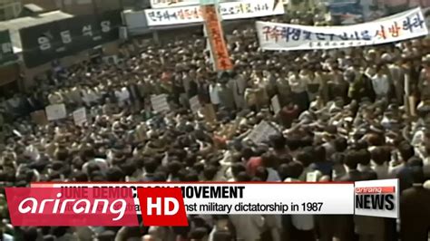 El Movimiento por la Democracia del 18 de Junio: Lucha contra la Dictadura Militar y el Renacimiento de la Sociedad Civil en Corea del Sur